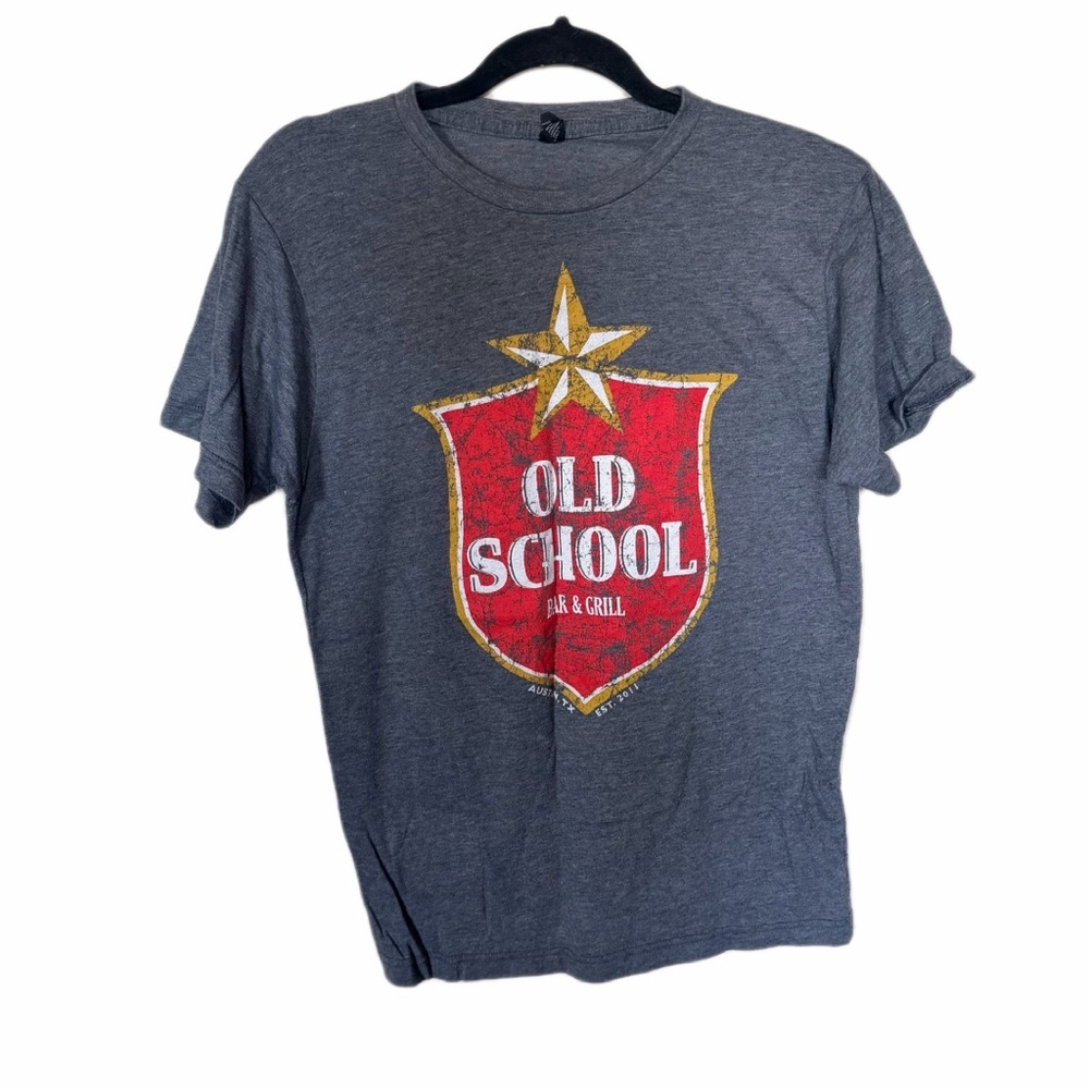Vintage graphic tee grey L